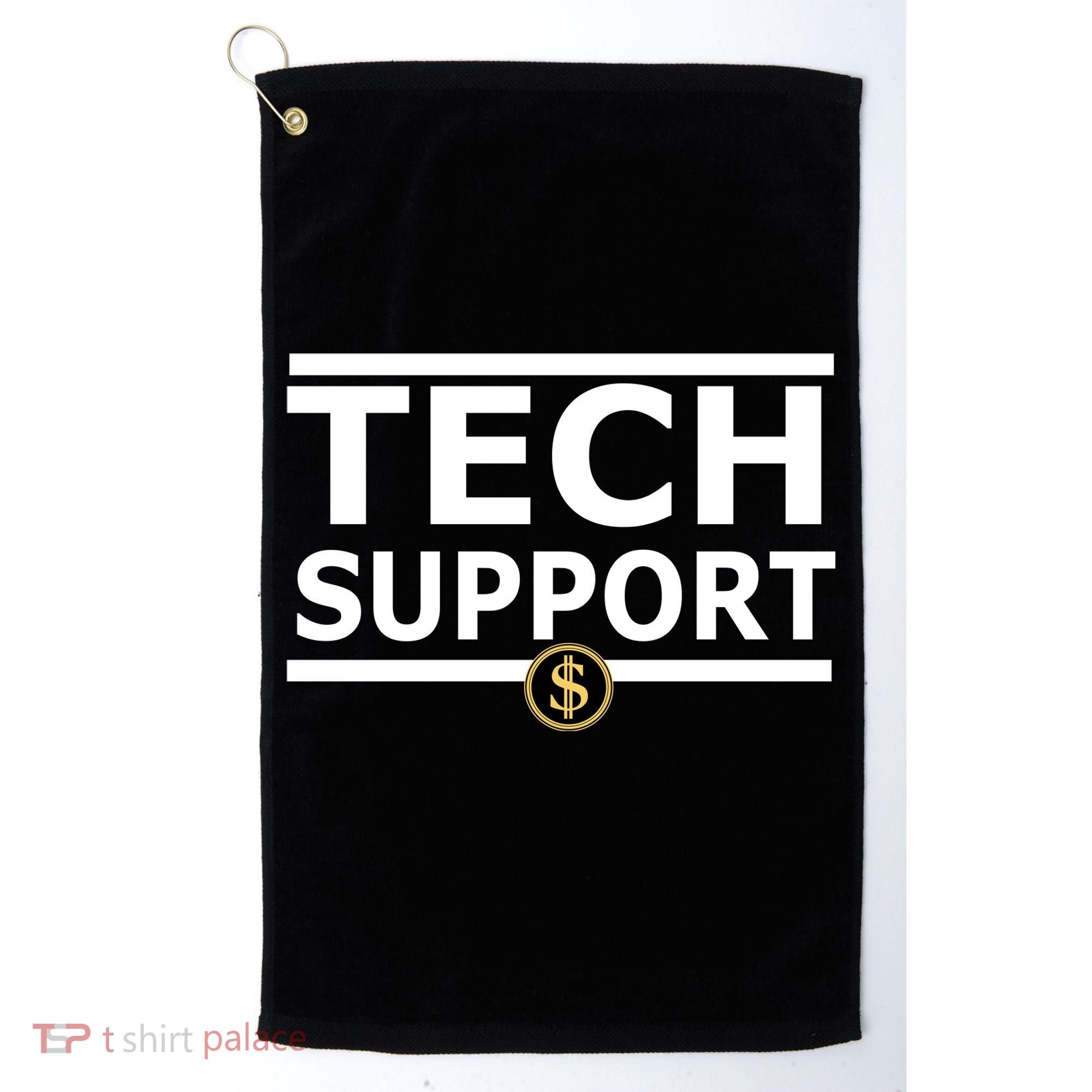 Tech Support Elon Musk D.O.G.E. Golf Towel