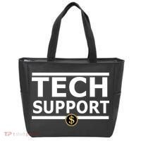 Tech Support Elon Musk D.O.G.E. Tote Bag thumb 0