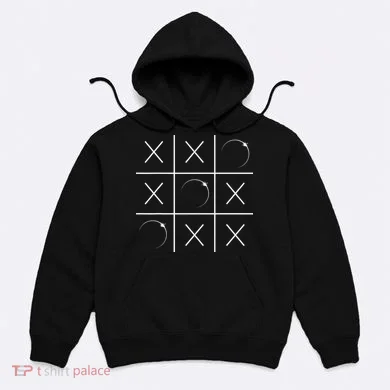 Total Solar Eclipse Tic Tac Toe 04.08.2024 Hoodie