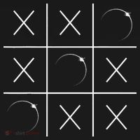 Total Solar Eclipse Tic Tac Toe 04.08.2024 Tank Top thumb 6