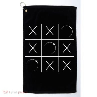 Total Solar Eclipse Tic Tac Toe 04.08.2024 Golf Towel