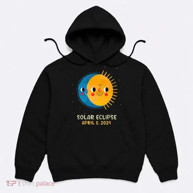 Total Solar Eclipse 2024 Cute Solar Eclipse Hoodie