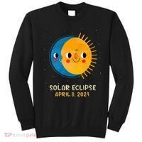 Total Solar Eclipse 2024 Cute Solar Eclipse Sweatshirt thumb 0