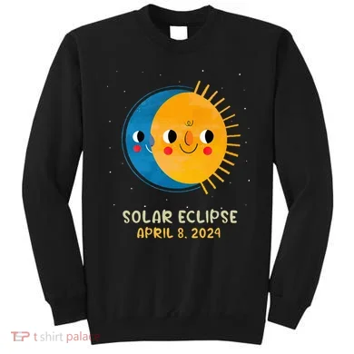 Total Solar Eclipse 2024 Cute Solar Eclipse Sweatshirt