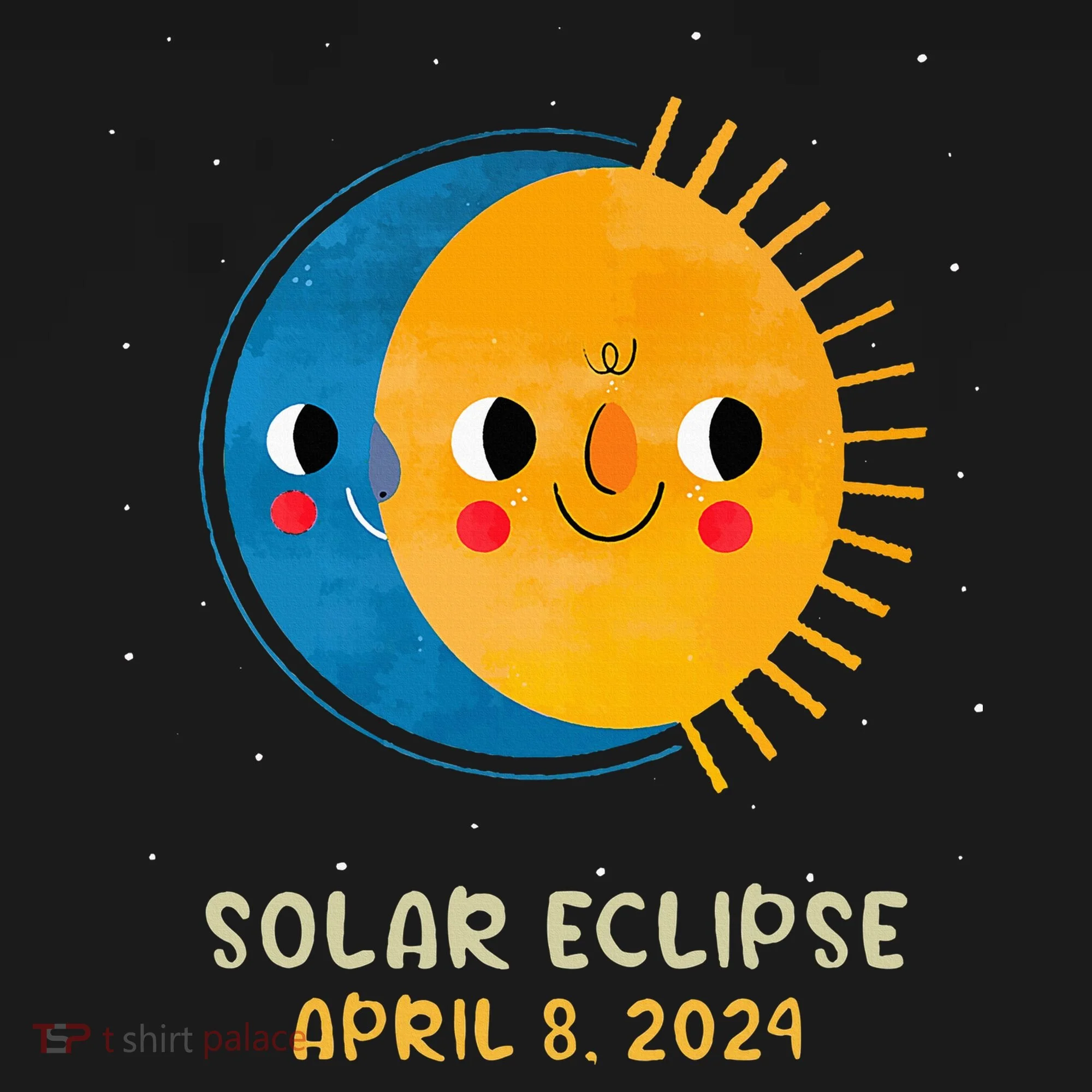 Total Solar Eclipse 2024 Cute Solar Eclipse Sweatshirt