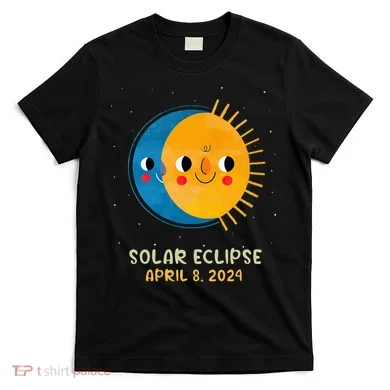 Total Solar Eclipse 2024 Cute Solar Eclipse T-Shirt