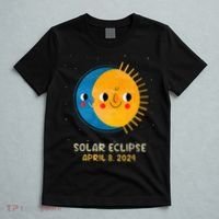 Total Solar Eclipse 2024 Cute Solar Eclipse T-Shirt thumb 5