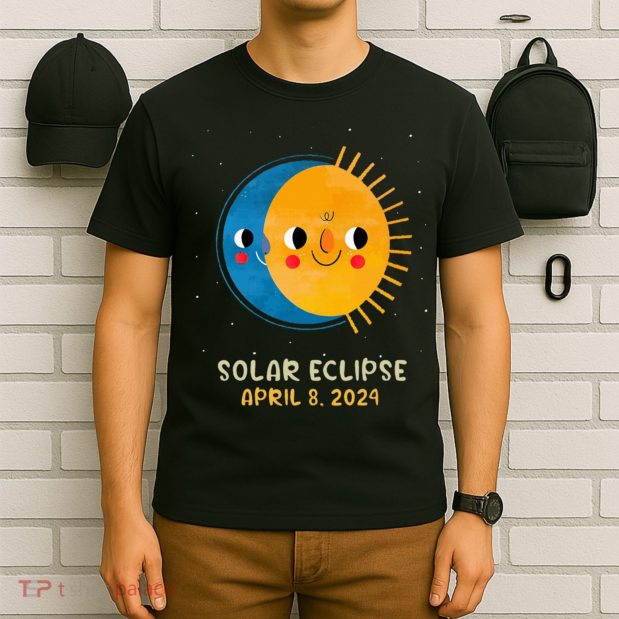 Total Solar Eclipse 2024 Cute Solar Eclipse T-Shirt