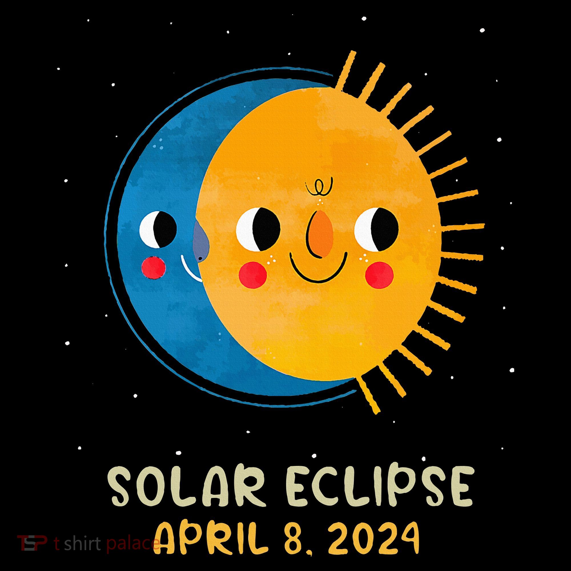 Total Solar Eclipse 2024 Cute Solar Eclipse Button