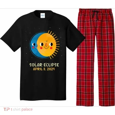 Total Solar Eclipse 2024 Cute Solar Eclipse Pajama Set