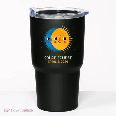Total Solar Eclipse 2024 Cute Solar Eclipse Tumbler