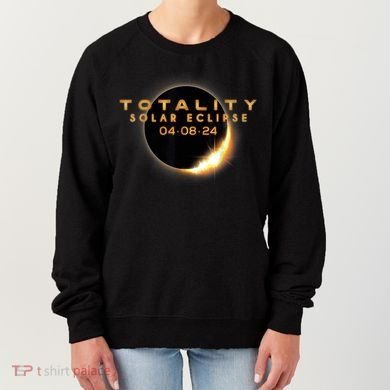 Total Solar Eclipse 04.08.2024 Totality Women's Sweatshirt