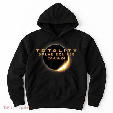 Total Solar Eclipse 04.08.2024 Totality Hoodie