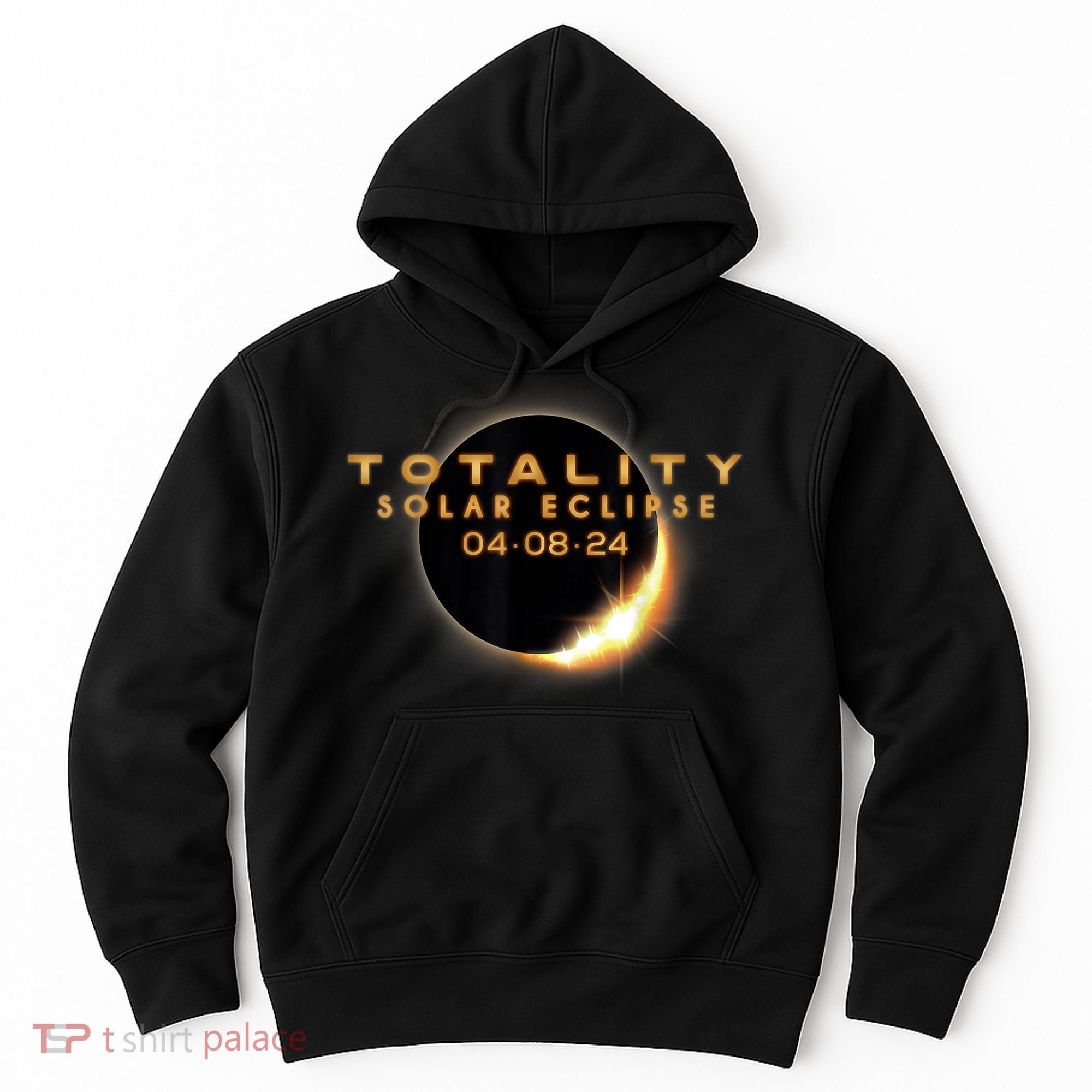 Total Solar Eclipse 04.08.2024 Totality Hoodie