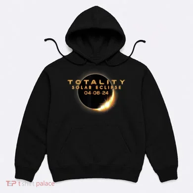 Total Solar Eclipse 04.08.2024 Totality Hoodie