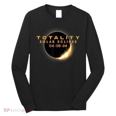 Total Solar Eclipse 04.08.2024 Totality Long Sleeve Shirt