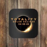 Total Solar Eclipse 04.08.2024 Totality Coaster thumb 0