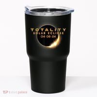 Total Solar Eclipse 04.08.2024 Totality Tumbler thumb 0