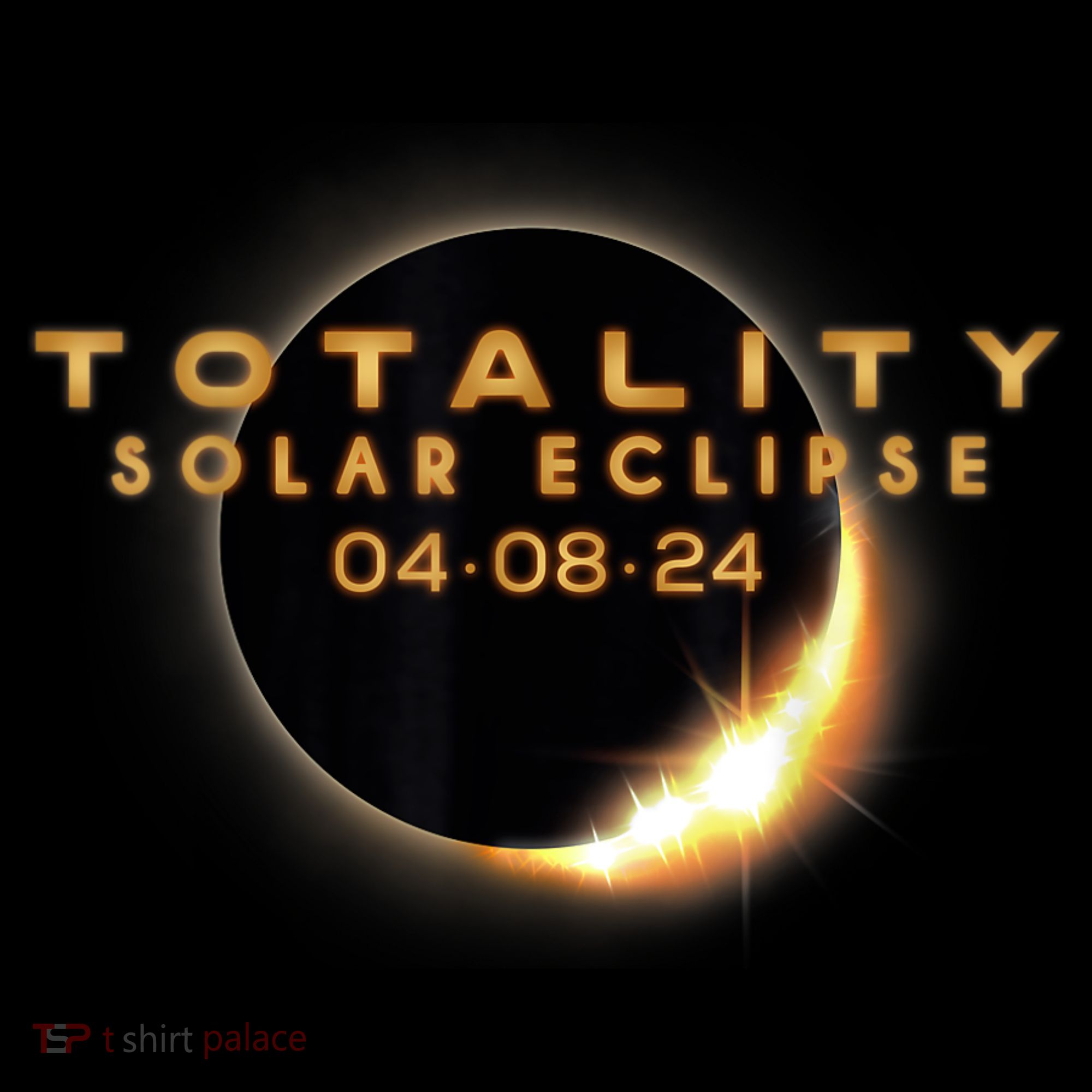 Total Solar Eclipse 04.08.2024 Totality Toddler Hoodie