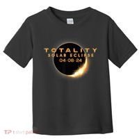 Total Solar Eclipse 04.08.2024 Totality Toddler T-Shirt thumb 0