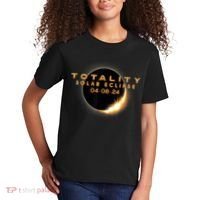 Total Solar Eclipse 04.08.2024 Totality Kids T-Shirt thumb 2