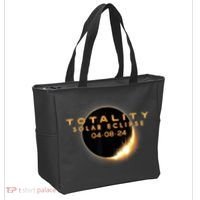 Total Solar Eclipse 04.08.2024 Totality Tote Bag thumb 2