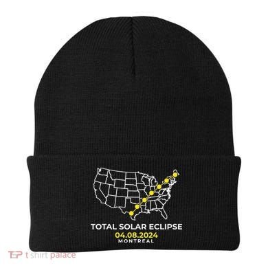 Totality Solar Eclipse Montreal Beanie