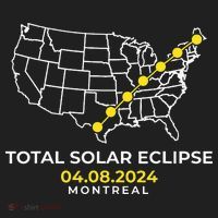 Totality Solar Eclipse Montreal Tumbler thumb 3