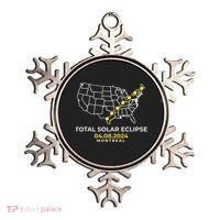 Totality Solar Eclipse Montreal Ornament thumb 0