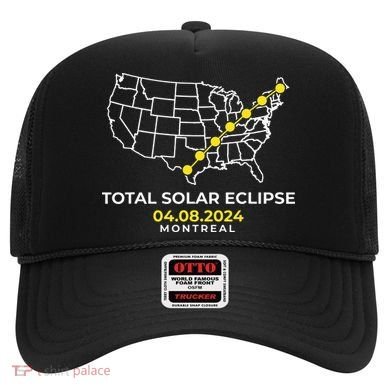 Totality Solar Eclipse Montreal Hat
