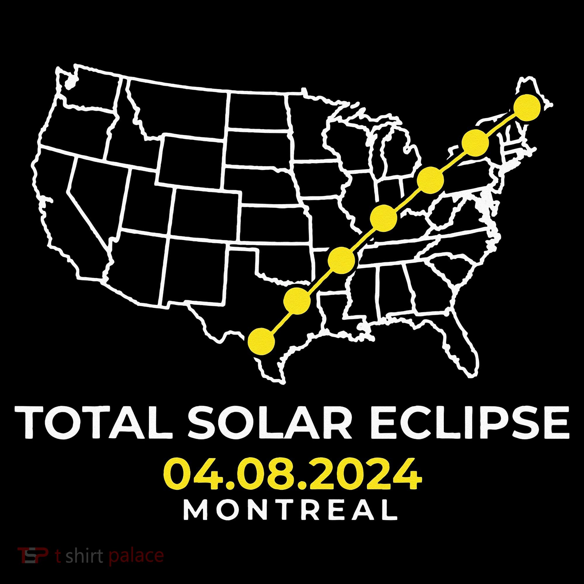 Totality Solar Eclipse Montreal Kids Sweatshirt