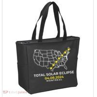 Totality Solar Eclipse Montreal Tote Bag thumb 2