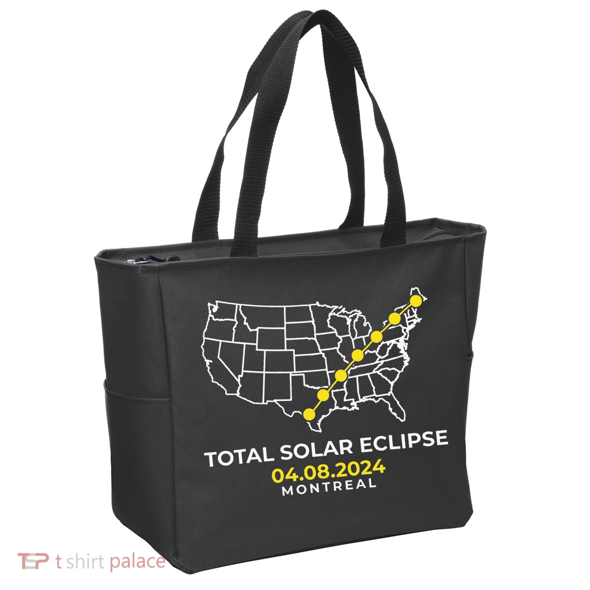 Totality Solar Eclipse Montreal Tote Bag