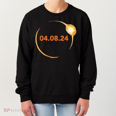 Total Solar Eclipse 04.08.2024 Totality Women's Sweatshirt