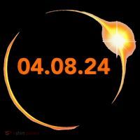 Total Solar Eclipse 04.08.2024 Totality USA-Made Doggie Bandana thumb 2