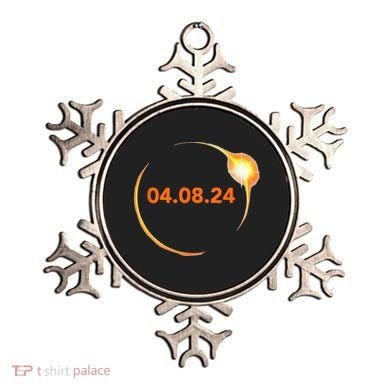 Total Solar Eclipse 04.08.2024 Totality Ornament