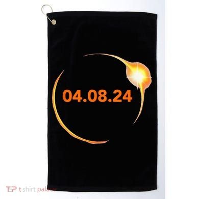 Total Solar Eclipse 04.08.2024 Totality Golf Towel