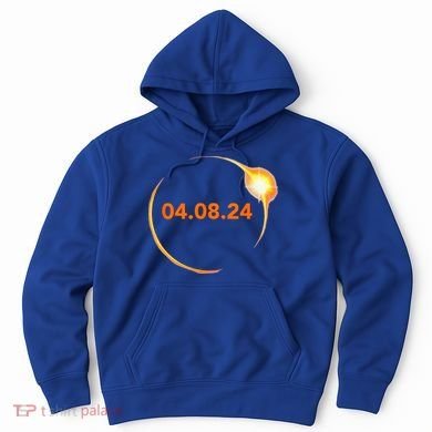 Total Solar Eclipse 04.08.2024 Totality Hoodie