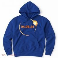 Total Solar Eclipse 04.08.2024 Totality Hoodie thumb 0