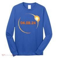 Total Solar Eclipse 04.08.2024 Totality Long Sleeve Shirt thumb 0