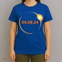 Total Solar Eclipse 04.08.2024 Totality T-Shirt thumb 4