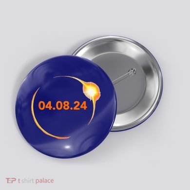 Total Solar Eclipse 04.08.2024 Totality Button