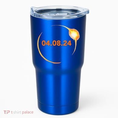 Total Solar Eclipse 04.08.2024 Totality Tumbler