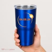 Total Solar Eclipse 04.08.2024 Totality Tumbler thumb 2
