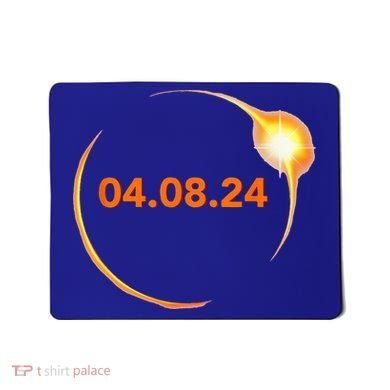 Total Solar Eclipse 04.08.2024 Totality Mousepad