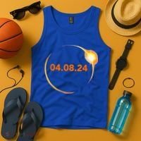 Total Solar Eclipse 04.08.2024 Totality Tank Top thumb 4