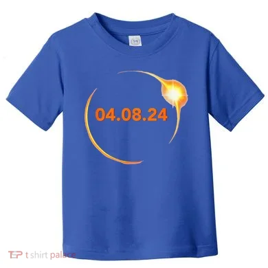 Total Solar Eclipse 04.08.2024 Totality Toddler T-Shirt