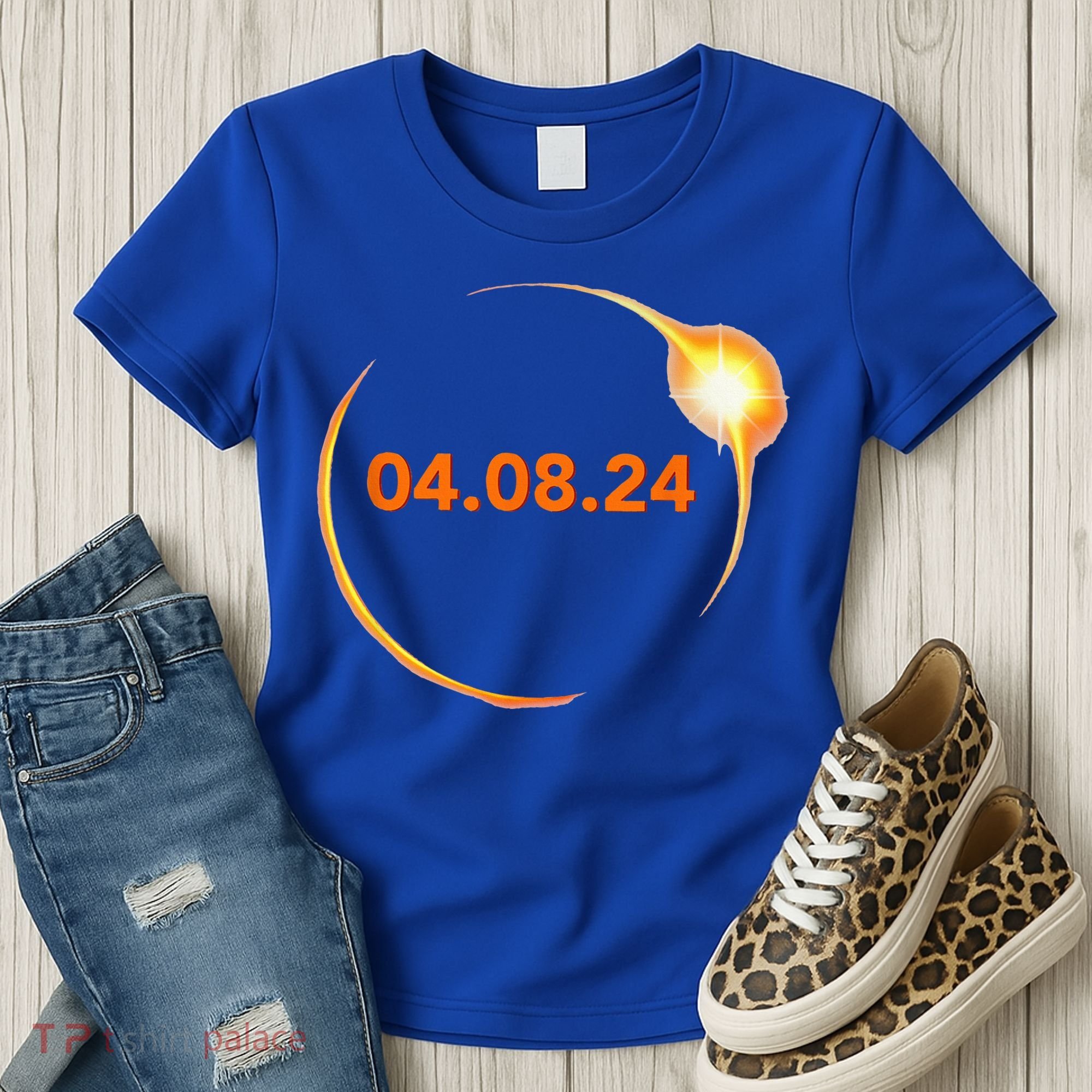 Total Solar Eclipse 04.08.2024 Totality Women's T-Shirt