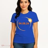 Total Solar Eclipse 04.08.2024 Totality Women's T-Shirt thumb 4