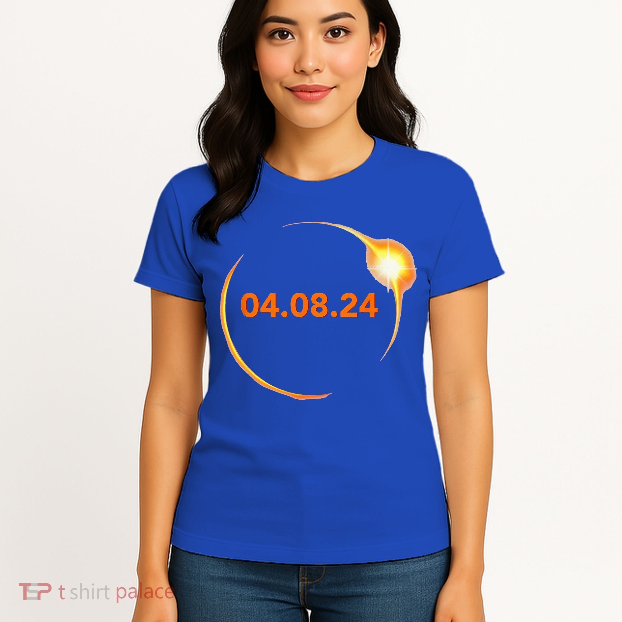Total Solar Eclipse 04.08.2024 Totality Women's T-Shirt